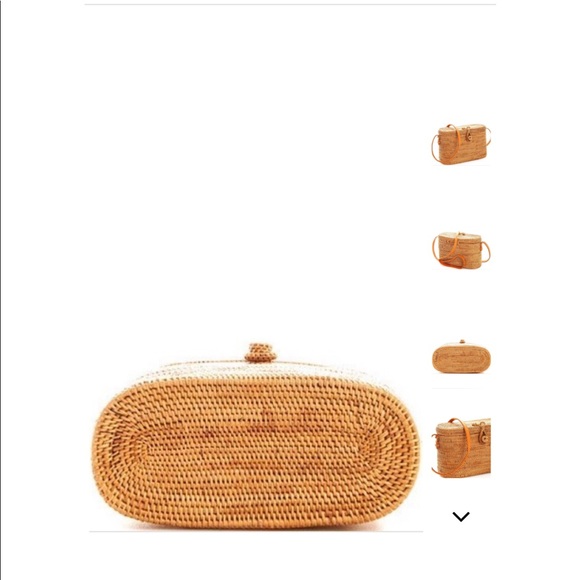 LAST 1️⃣ Handwoven Rattan Crossbody Bag - Picture 4 of 8